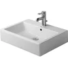 Image de Duravit Vero opbouwwastafel 60x47cm onderzijde geslepen 1 kraangat en overloop wit