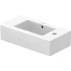 Image de Duravit Vero fontein 50x25cm 1 kraangat rechts met overloop wit