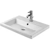 Image de Duravit 2nd floor - Wastafel 60x43 cm, met overloop, 1 kraangat, wit 0347600000