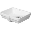 Image de Duravit Vero - Inbouw wastafel 43x32 cm, met overloop, WonderGliss, wit 03304300001