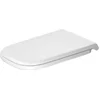 Image de Duravit D-code Vital WC-zitting 48.5x36.1x4.3cm Kunststof wit Glanzend