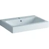 Image de Geberit Icon Wastafel 60X485Cm M/Kraangat M/Overloop Tect/Wit