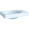 Image de Geberit Acanto fontein 40cm kraangat rechts zonder overloop wit