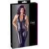 Image de Cottelli Collection Sexy Wetlook Catsuit Met Open Kruisje