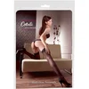 Image de Cottelli Collection   Hold Up Kousen met Mooie Kanten Motief Langs Rand Uitdagend Uiterlijk   Maat M - Zwart