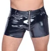 Image de Lange Lak Shorts Nauwsluitend met Steekzakken