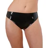 Image de LateX   Latex Slipje Klassieke Uitvoering met  Strakke Look Maat 2XL   Zwart