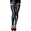 Image de Noir Handmade Wetlook Kousen Zonder Voeten