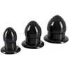 Image de You2Toys   Kunststof Anale Training Set 3 Delig Glimmend - Kort en Dikke Uitvoering - Zwart