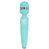 Image de Pillow Talk    Cheeky’ Luxe Wand Massager met Fluweelzachte Uitstraling en Swarovski Steen voor Elegant Vrouwelijk Plezier   Mint Groen