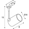 Image de SLV BIMA I Railverlichting 1x50W Wit 152241