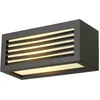 Image de SLV buiten wandlamp Box-L - E27 - antraciet