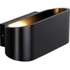 Image de Slv - Wandlicht Ovaal 1X100W R7S 230V Zwart - 151450