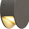 Image de SLV Wandlamp Pema Down 9cm antraciet - 231015