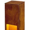 Image de SLV buiten sokkellamp Rusty Slot 50 - led - geroest staal