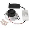 Image de SLV inbouwspot 8.3W 750lm warm wit 3000K rond kantelbaar zaagmaat 75mm IP20 dimbaar wit (1007403)