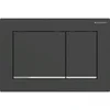 Image de Geberit Omega30 - Bedieningsplaat, mat zwart/glanzend chroom 115.080.14.1