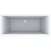 Image de Geberit Renova Plan duo-bad - 180x80x42cm - Acryl wit