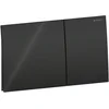 Image de Geberit 115.622.SJ.1 - Sigma70 bedieningspaneel - 2-toets spoeling - rechthoekige knoppen - glas zwart