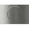 Image de Geberit Sigma10 bedieningsplaat - 2-toets spoeling - ronde knop - geborsteld rvs
