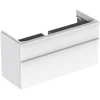 Image de Geberit Smyle Square - Wastafelkast, 118x47x62 cm, 2 laden, glanzend wit/mat wit 500.355.00.1