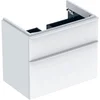 Image de Geberit Smyle Square - Wastafelkast, 73x47x62 cm, 2 laden, glanzend wit/mat wit 500.353.00.1