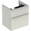Image de Geberit Smyle Square - Wastafelkast, 58x47x62 cm, 2 laden, zand grijs 500.352.JL.1
