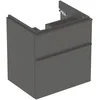 Image de Geberit Smyle Square - Wastafelkast, 58x47x62 cm, 2 laden, lava 500.352.JK.1
