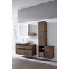 Image de Geberit Smyle Square Zijkast Twee Laden 45Cm Hoogglans Zandgrijs