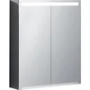 Image de Geberit Option spiegelkast led verlichting 2 deuren 60x70x15cm