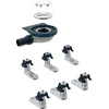 Image de Geberit Setaplano - Ruwbouwset voor douchebak, waterstophoogte 30 mm, d40 mm, 6 poten 154.021.00.1
