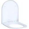 Image de Geberit Acanto wczitting slim wrap over antibacterieel scharnieren verchroomd met softclose mechanisme wit