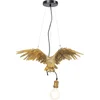 Image de Kare Design Hanglamp Dierenlamp Uil - Goudkleurig