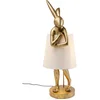 Image de Karé Design - Tafellamp - Vloerlamp Animal Konijn - goud - XL - H 88 cm