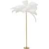 Image de Vloerlamp veren 165cm wit Kare Design