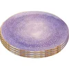 Image de Borden Shirley paars Ø26cm (6/Set) Kare Design