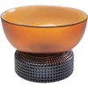Image de Serveerschaal Marvelous Duo amber grijs 22cm Kare Design