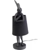 Image de Tafellamp Animal konijn 50cm zwart Kare Design