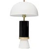 Image de Kare Design - Tafellamp Josy - zwart/wit - H 51 cm