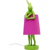 Image de Tafellamp Animal konijn 50cm groen en roze Kare Design