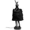 Image de Tafellamp Animal konijn Fluff 68cm zwart Kare Design