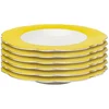 Image de Soepborden Harlequin Ø23cm geel (6/set) Kare Design