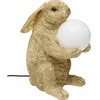 Image de Tafellamp - Dierenlamp Sweet Rabbit Konijn 34cm goud - Kare Design
