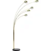 Image de Vloerlamp Five Fingers 215cm Messing Kare Design