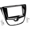 Image de MyHandsfree 2-DIN Autoradio Frame ECO - Geschikt voor Opel Karl 2015 - Piano Zwart