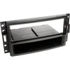 Image de 1-DIN Paneel geschikt voor met aflegbakje. Chevrolet Corvette / Uplander - Hummer H3 Kleur: Zwart