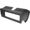 Image de 1-DIN Paneel geschikt voor Fiat Panda 1986-2002 Kleur: Zwart