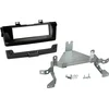 Image de 1-DIN Paneel geschikt voor Kia Picanto 2017 - 2021 Kleur: Piano Zwart