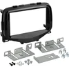 Image de 2-DIN Paneel geschikt voor Citroën C1 / Peugeot 108 / Toyota Aygo - Kleur : piano Zwart
