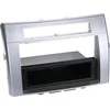 Image de 2-DIN Paneel geschikt voor Toyota Corolla Verso 2004-2009 - Kleur: zilver